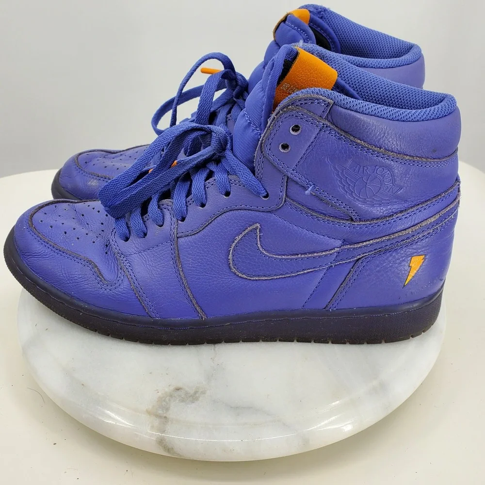 Jordan 1 Retro High Gatorade Grape Rush Violet AJ5997-555 9.5 Purple G8RD